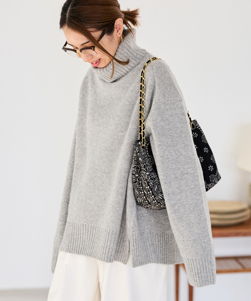 セール】≪追加≫AQUA タートルプルオーバー 2（ニット/セーター