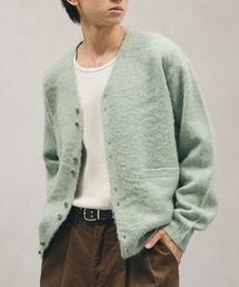 Adoon plain（アドーンプレーン）の「Multi-Button Shaggy Knit Cardigan / マルチボタンシャギーニットカーディガン（カーディガン/ボレロ）」