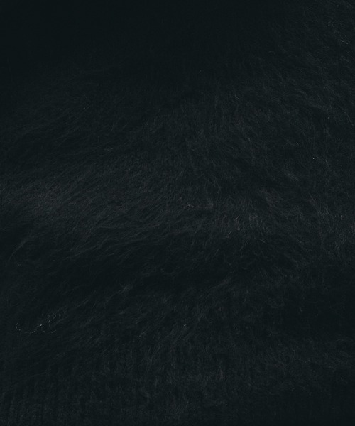Adoon plain(アドーンプレーン)の「Multi-Button Shaggy Knit Cardigan / マルチボタンシャギーニットカーディガン(カーディガン/ボレロ・メンズ・ライトグリーン/ダークブラウン/ブラック・LARGE/MEDIUM)」の21枚目の写真