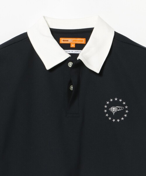 BEAMS GOLF(ビームスゴルフ)の「ORANGE LABEL / ハイストレッチ クレリックポロシャツ(UVカット・吸水速乾)(ポロシャツ・メンズ・グリーン/ブラック/グレー・M/L/XL)」の16枚目の写真