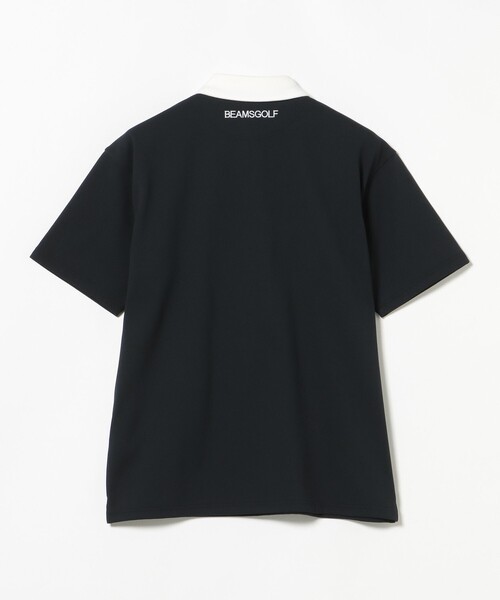BEAMS GOLF(ビームスゴルフ)の「ORANGE LABEL / ハイストレッチ クレリックポロシャツ(UVカット・吸水速乾)(ポロシャツ・メンズ・グリーン/ブラック/グレー・M/L/XL)」の18枚目の写真
