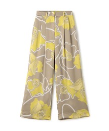 BALLSEY | ポピープリント 2タックワイドパンツ(その他パンツ)