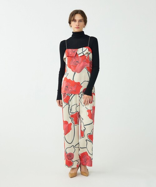 BALLSEY（ボールジィ）の「ポピープリント 2タックワイドパンツ（その他パンツ・レディース・イエロー系その他/レッド系その他・36/34）」の3枚目の写真