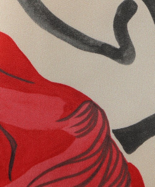 BALLSEY（ボールジィ）の「ポピープリント 2タックワイドパンツ（その他パンツ・レディース・イエロー系その他/レッド系その他・36/34）」の12枚目の写真