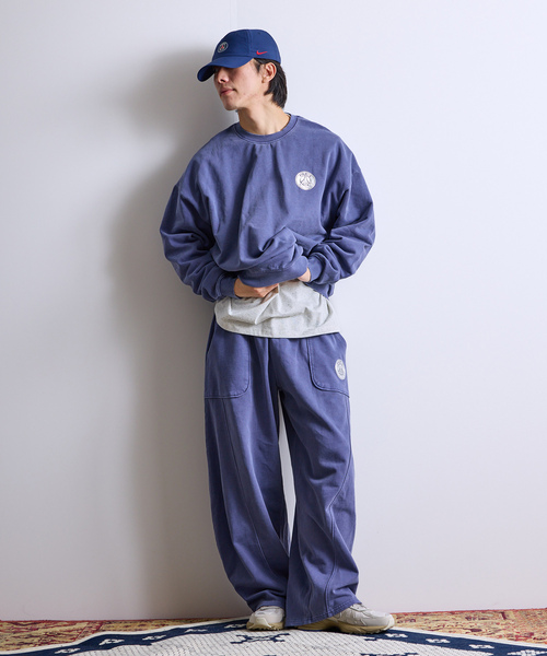 PARIS SAINT-GERMAIN(パリサンジェルマン)の「【Paris Saint-Germain / パリ・サン=ジェルマン】 JP Pigment P/O(スウェット・メンズ・ブルー系その他/ブラック/ベージュ・X-LARGE/LARGE/MEDIUM/SMALL)」の5枚目の写真