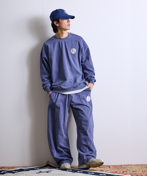 PARIS SAINT-GERMAIN(パリサンジェルマン)の「【Paris Saint-Germain / パリ・サン=ジェルマン】 JP Pigment P/O(スウェット・メンズ・ブルー系その他/ブラック/ベージュ・X-LARGE/LARGE/MEDIUM/SMALL)」の6枚目の写真