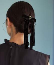 tanakadaisuke/タナカダイスケ】Snow bijou barrette(right)（バレッタ
