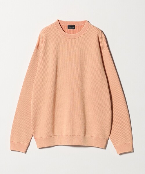 green label relaxing(グリーンレーベルリラクシング)の「フェード アゼ クルーネック ニット(ニット/セーター・メンズ・ライトグレー/オレンジ/ライトブルー・XL/S/L/M)」の14枚目の写真