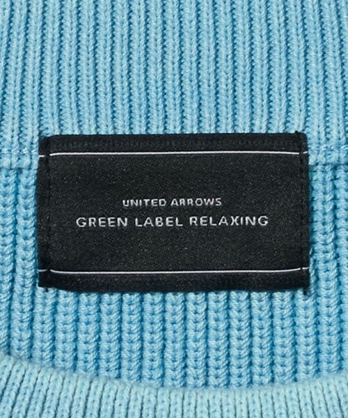 green label relaxing(グリーンレーベルリラクシング)の「フェード アゼ クルーネック ニット(ニット/セーター・メンズ・ライトグレー/オレンジ/ライトブルー・XL/S/L/M)」の22枚目の写真