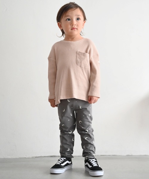 PUPPAPUPO（プッパプーポ）の「レギンス パンツ（レギンス/スパッツ・キッズ・チャコールグレー/グレー系その他/チャコール/ベージュ/ライトグレー/ベージュ系その他・70/110/100/80/90）」の13枚目の写真
