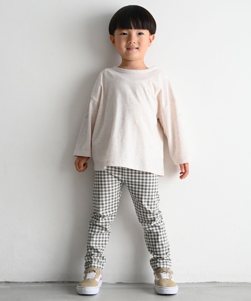 PUPPAPUPO（プッパプーポ）の「レギンス パンツ（レギンス/スパッツ・キッズ・チャコールグレー/グレー系その他/チャコール/ベージュ/ライトグレー/ベージュ系その他・70/110/100/80/90）」の18枚目の写真