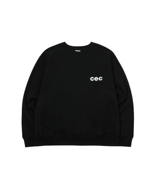 chancechance(チャンスチャンス)の「CEC スウェットシャツ(ブラック/裏起毛)(スウェット・メンズ・その他・SMALL/MEDIUM)」の1枚目の写真