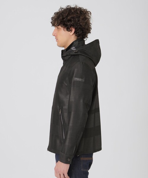 BLACK LABEL CRESTBRIDGE(ブラックレーベル・クレストブリッジ)の「シャドーチェックカルゼパーカー(ブルゾン・メンズ・チャコールグレー/ホワイト系その他・XL/L/M)」の14枚目の写真
