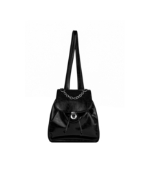 LEATHERY（レザリー）の「アザークラシックチェーンバックパック[ブラック]（バックパック/リュック）」