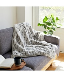 COCOPLATZ interior（ココプラッツインテリア）の「まるで猫！のようなモフモフブランケット（吸湿発熱わた入り）（猫Feel）（ブランケット）」