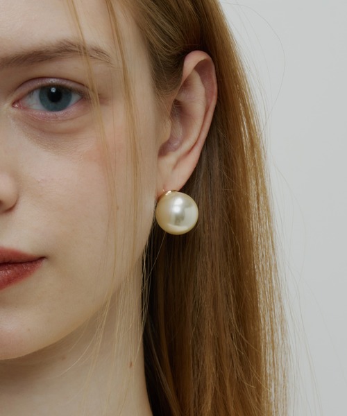 Su1.】2way ビッグパールピアス（ピアス（両耳用））｜Su1.（スイ）の