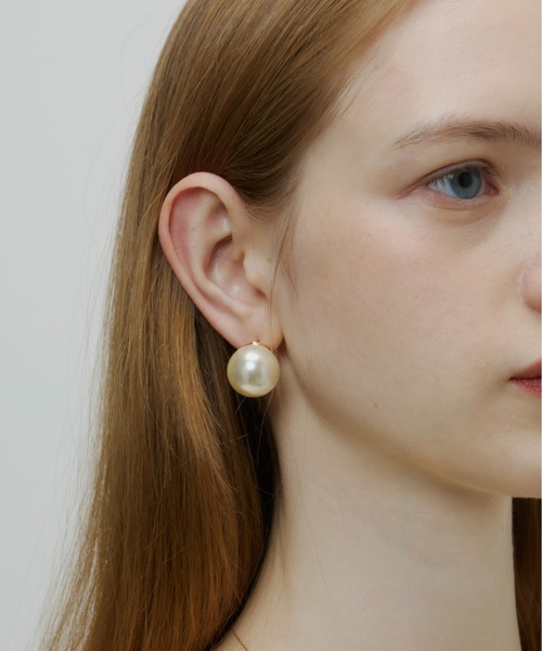 Su1.】2way ビッグパールピアス（ピアス（両耳用））｜Su1.（スイ）の