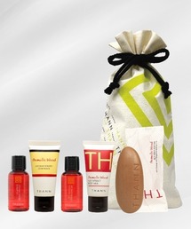 THANN（タン）の「巾着付き　ヘア＆ボディケア トライアルセット (アロマティックウッド)（ボディケアキット/ギフトセット）」