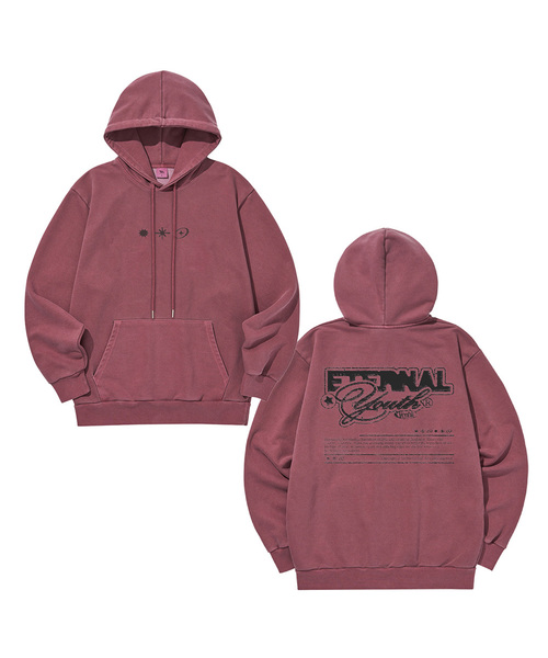 セール】フォーカスピグメントフードパーカー（パーカー）｜VENHIT