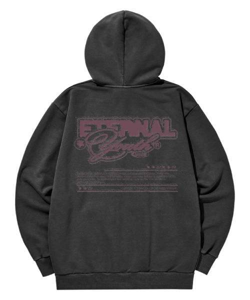 VENHIT(ベンヒット)の「フォーカスピグメントフードパーカー(パーカー・レディース・ライトピンク/チャコール・MEDIUM/LARGE/X-LARGE)」の4枚目の写真