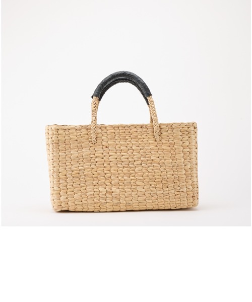 LILA&FLEUR(リラアンドフルール)の「Water Hyacints Basket/ Wide(かごバッグ・レディース・ナチュラル・WIDE M)」の1枚目の写真