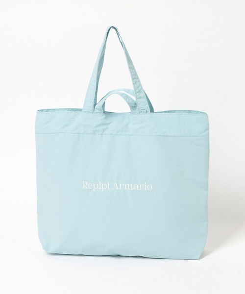 repipi armario(レピピ アルマリオ)の「RAレッスントートバッグ(トートバッグ・キッズ・グレー/ブラック/サックスブルー・ONESIZE)」の1枚目の写真