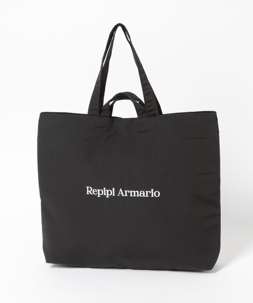 repipi armario(レピピ アルマリオ)の「RAレッスントートバッグ(トートバッグ・キッズ・グレー/ブラック/サックスブルー・ONESIZE)」の2枚目の写真