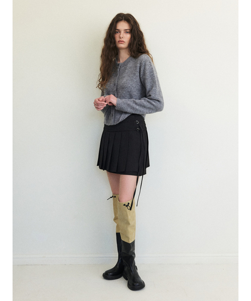 ETMON(エトモン)の「Mohair Knit Cardigan, Grey(カーディガン/ボレロ・レディース・その他・FREE)」の3枚目の写真