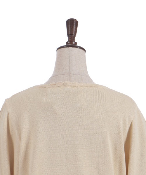 axes femme（アクシーズファム）の「かぎ針ローズニットカーディガン（カーディガン/ボレロ・レディース・サックスブルー/イエロー/ホワイト・FREE）」の16枚目の写真