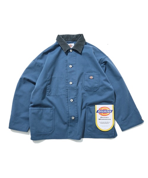 NATAL DESIGN（ネイタルデザイン）の「Dickies × NATAL DESIGN / BRIAN DECK JACKET（AIR FORCE BLUE）（テーラードジャケット・メンズ・グレイッシュブルー・SMALL/MEDIUM/LARGE）」の15枚目の写真