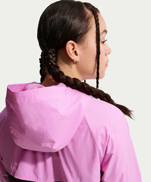 NIKE（ナイキ）の「ナイキ スポーツウェア ウィンドランナー ジュニア フーデッド レペル ジャケット / Nike Sportswear Windrunner Big Kids' Hooded Repel Jacket IF2821-503 Light Magenta（ブルゾン・キッズ・パープル系その他2・140/150/130/160）」の10枚目の写真