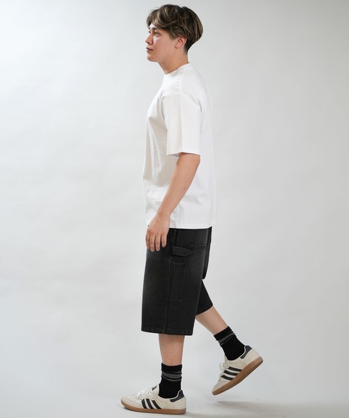 THRASHER（スラッシャー）の「THRASHER/スラッシャー ハーフパンツ ショートパンツ ショーツ デニム 262TH1SP088（デニムパンツ・メンズ・ブラック/ブルー・M/L）」の18枚目の写真