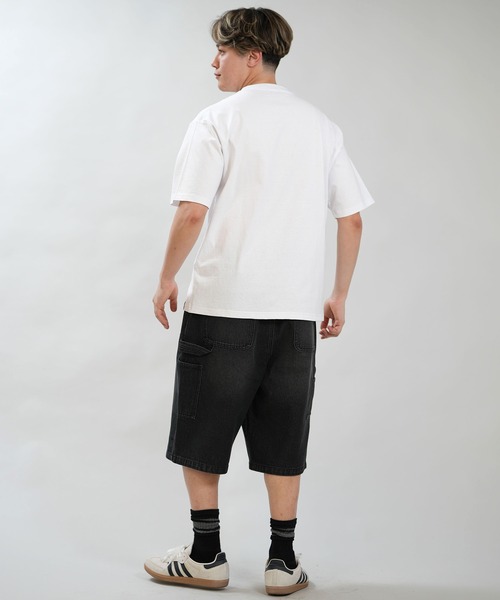 THRASHER（スラッシャー）の「THRASHER/スラッシャー ハーフパンツ ショートパンツ ショーツ デニム 262TH1SP088（デニムパンツ・メンズ・ブラック/ブルー・M/L）」の19枚目の写真
