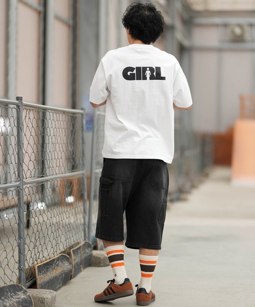 THRASHER（スラッシャー）の「THRASHER/スラッシャー ハーフパンツ ショートパンツ ショーツ デニム 262TH1SP088（デニムパンツ・メンズ・ブラック/ブルー・M/L）」の3枚目の写真