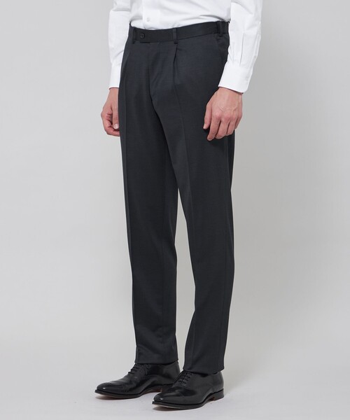 MACKINTOSH LONDON（マッキントッシュ ロンドン）の「【FLEX JERSEY】ハイゲージジャカードグレンチェックセットアップパンツ（その他パンツ・メンズ・ダークネイビー・90/82/86/78）」の6枚目の写真