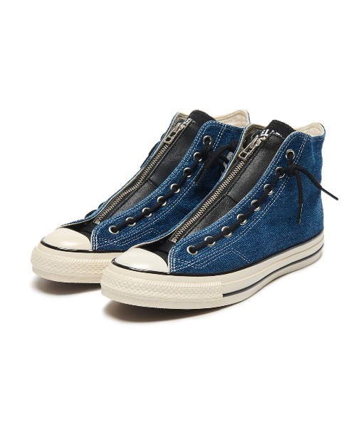CONVERSE(コンバース)の「CONVERSE ALL STAR AGED 87 CZ HI / STRANGER THINGS 5(コンバース オールスター エイジド 87 CZ HI / ストレンジャー・シングス 5)(スニーカー・メンズ・ネイビー系・26cm/26.5cm/27cm/27.5cm/28cm/29cm/24.5cm/24cm/25.5cm/25cm)」の1枚目の写真
