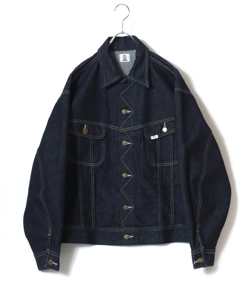 Lee（リー）の「2026SS Lee/リー【101周年記念特別モデル】ANNIVERSARY 101-J RIDERS JACKET ライダース デニムジャケット（デニムジャケット・メンズ・ワンウォッシュ・M/L/XL）」の2枚目の写真