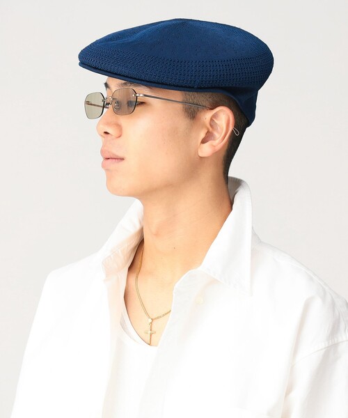 BEAMS（ビームス）の「KANGOL / TROPIC 504 VENTAIR（ハンチング/ベレー帽・メンズ・ライトブルー/レッド系その他3/ネイビー・ONE SIZE）」の15枚目の写真