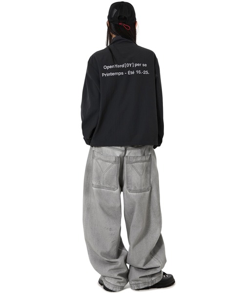 OY(オーワイ)の「『OY/オーワイ』WIDE VOLUME PANTS/ワイドボリュームパンツ(デニムパンツ・メンズ・グレー・L/M/S)」の3枚目の写真