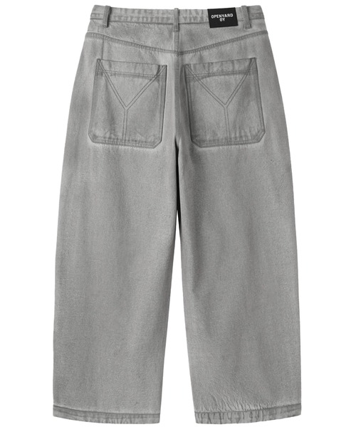 OY(オーワイ)の「『OY/オーワイ』WIDE VOLUME PANTS/ワイドボリュームパンツ(デニムパンツ・メンズ・グレー・L/M/S)」の6枚目の写真