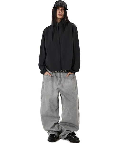 OY(オーワイ)の「『OY/オーワイ』WIDE VOLUME PANTS/ワイドボリュームパンツ(デニムパンツ・メンズ・グレー・L/M/S)」の2枚目の写真