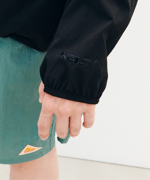 KELTY(ケルティ)の「KELTY/ケルティ コンフォート ロゴ刺繍 パーカーラッシュガード 2026年春夏(パーカー・レディース・ブラック/チャコール/ブルー/ベージュ・M/L/XL)」の6枚目の写真