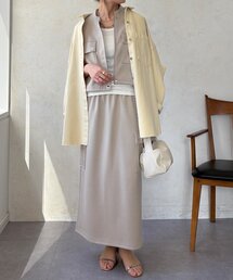 DouDou | 【WEB限定】ショートベスト×カーゴスカートセット(セットアップ)