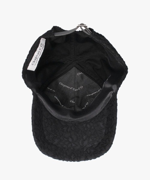 Chapeau d' O（シャポードオー）の「Chapeau d' O  Clean Lace Cap / シャポードオー（キャップ・レディース・ブラック/ホワイト・FREE）」の15枚目の写真