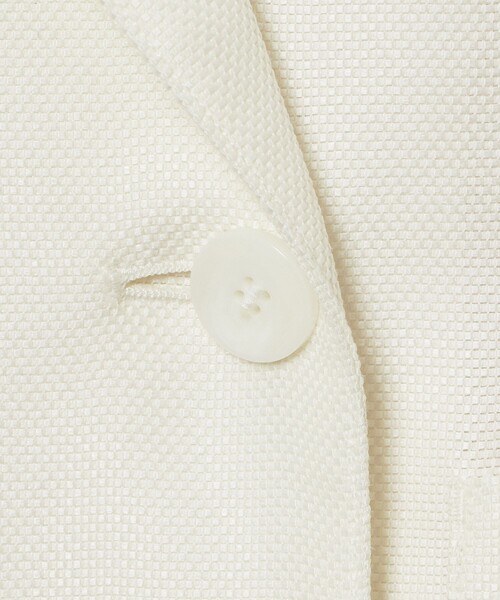 allureville（アルアバイル）の「エコカラミボックスジレ（その他アウター・レディース・オフホワイト/ネイビー・2）」の7枚目の写真
