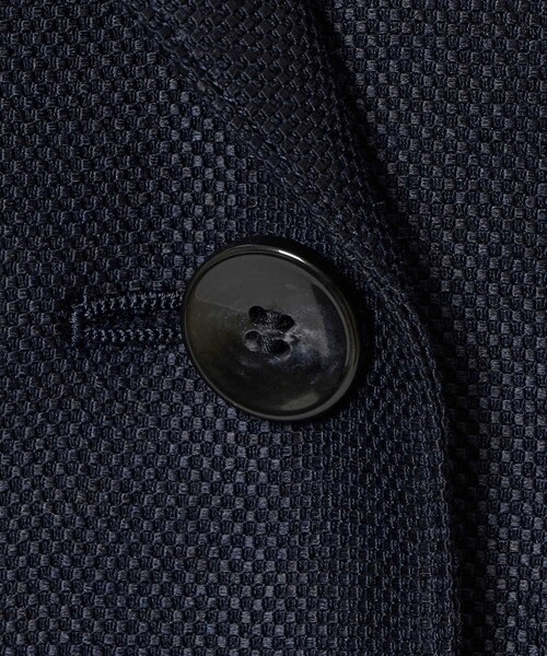 allureville（アルアバイル）の「エコカラミボックスジレ（その他アウター・レディース・オフホワイト/ネイビー・2）」の17枚目の写真