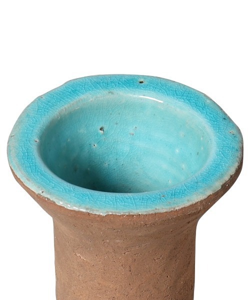 DULTON（ダルトン）の「GLAZED EARTHENWARE POT S TURQUOISE/植木鉢 プランター（フラワーベース・メンズ・ターコイズブルー・S）」の5枚目の写真