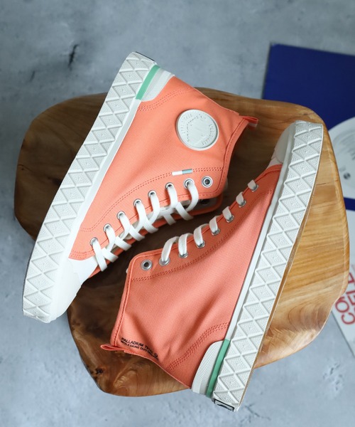 PALLADIUM(パラディウム)の「PALLA ACE CHUKKA ORG パラエース チャッカ オーガニック スニーカー(スニーカー・メンズ・ブルーグリーン/オレンジ/ピンク/レッド/ブルー・24cm/27.5cm/27cm/25cm/24.5cm/23.5cm/28cm/25.5cm/23cm/26.5cm/26cm)」の5枚目の写真