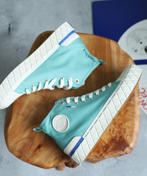 PALLADIUM(パラディウム)の「PALLA ACE CHUKKA ORG パラエース チャッカ オーガニック スニーカー(スニーカー・メンズ・ブルーグリーン/オレンジ/ピンク/レッド/ブルー・24cm/27.5cm/27cm/25cm/24.5cm/23.5cm/28cm/25.5cm/23cm/26.5cm/26cm)」の10枚目の写真