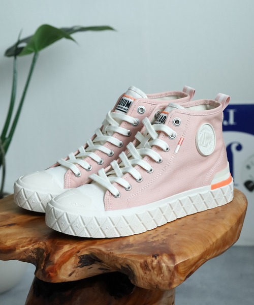 PALLADIUM(パラディウム)の「PALLA ACE CHUKKA ORG パラエース チャッカ オーガニック スニーカー(スニーカー・メンズ・ブルーグリーン/オレンジ/ピンク/レッド/ブルー・24cm/27.5cm/27cm/25cm/24.5cm/23.5cm/28cm/25.5cm/23cm/26.5cm/26cm)」の18枚目の写真